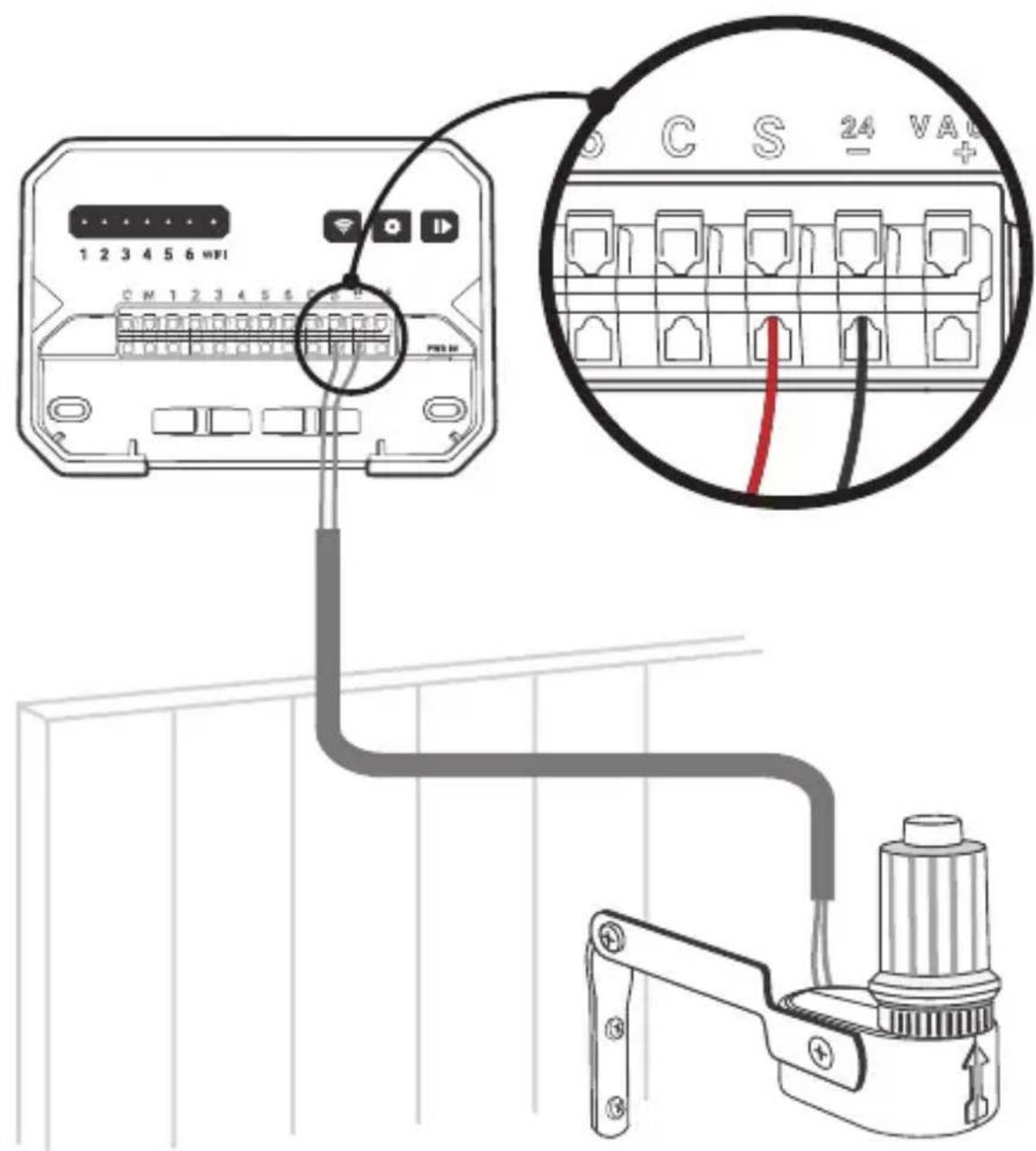 HIOAZO HO-SC-6W - Fil du capteur (optionnel) - 2