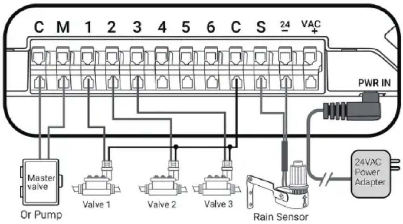 HIOAZO HO-SC-6W - Schéma de câblage - 1