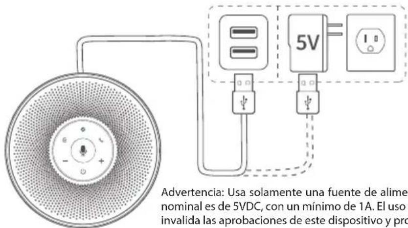 eMeet OfficeCore M2 - Carga de la bateria - 2