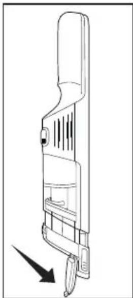 Djive Vacumate Ultralight - Come svuotare il contentatore della polvere - 2