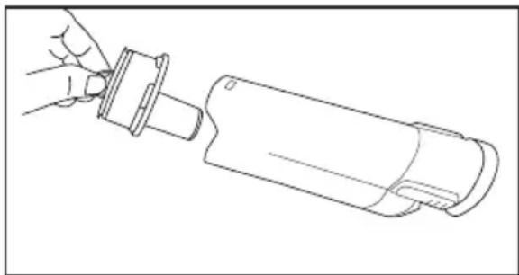 Djive Vacumate Ultralight - Rimozione e sostituzione del contentitore della polvere (per la pulizia) - 2