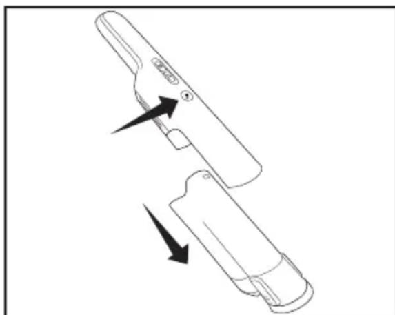 Djive Vacumate Ultralight - Extracción y reemplazo del deposto de polvo (para limpieza) - 1