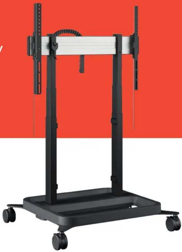 OPTOMA RISE 5105 - Motorized Display Lift Trolley - 3