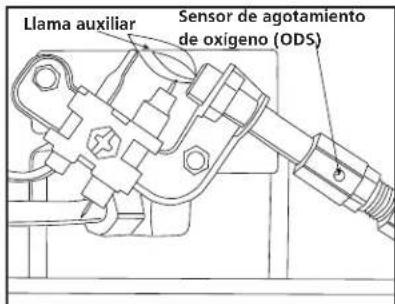 Llama auxiliar Sensor de agotamiento de oxígeno (ODS)