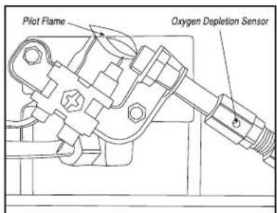 Pilot Flame Oxygen Depletion Sensor