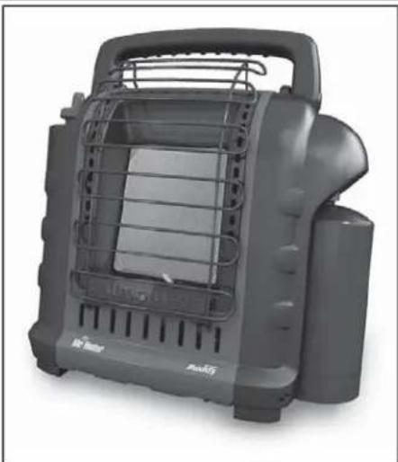 Mr. Heater Portable Buddy MH8BXDF - PORTABLE BUDDY RADIANT HEATER - 1