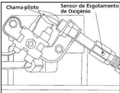 Chama-piloto Sensor de Esgotamento de Oxigénio