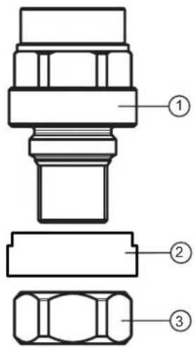 IFM E30528 - Adaptateur de refroidissement E30532 - 4