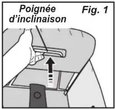 Gaggle Jamboree 6 - Pour incliner le dossier : - 1