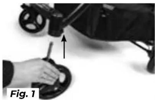 Gaggle Odyssey - Front Wheel Removal: - 1