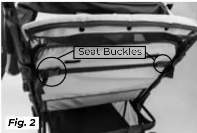 Gaggle Odyssey - Rear Seat Adjustment: - 2