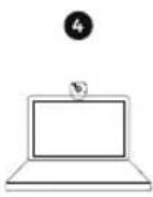 OBSBOT Meet 4K - Installation sur un moniteur - 4