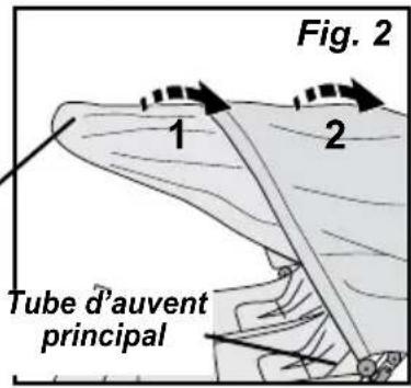Gaggle Compass - Pour installer la fenêtre de l'auvent : - 2