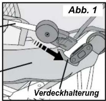 Gaggle Compass - So befestigen Sie das Verdeck: - 1