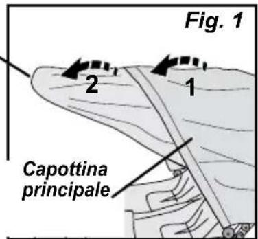 Gaggle Compass - Funzionamento della finestra capottina: - 1