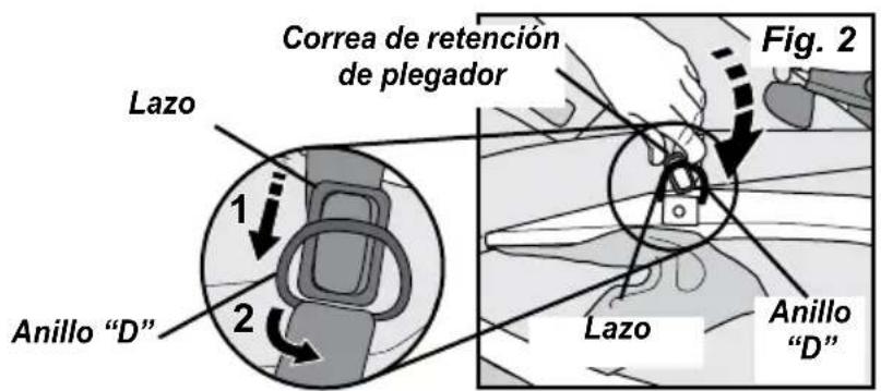 Gaggle Compass - Para plegar el cochecito: - 2