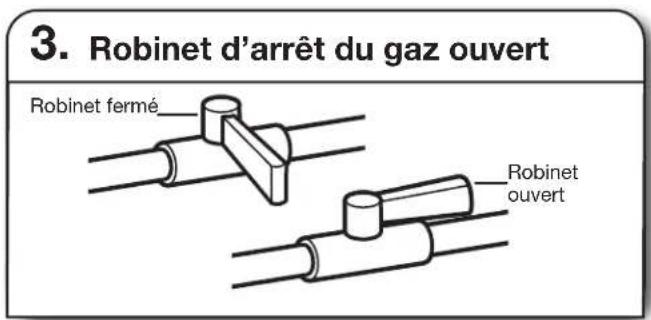 WHIRLPOOL WGD8127LC - Connecter l'alimentation en gaz à la séchuse - 2