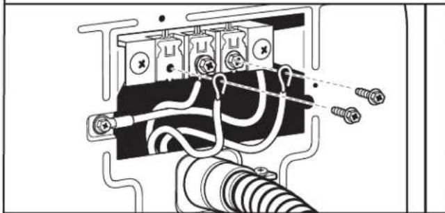 WHIRLPOOL WGD8127LC - Conecte los hilos restantes - 1