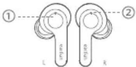 EarFun Air - Produktdiagramm - 1