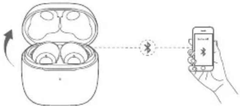 EarFun Air - Premier jumelage avec l'appare - 1