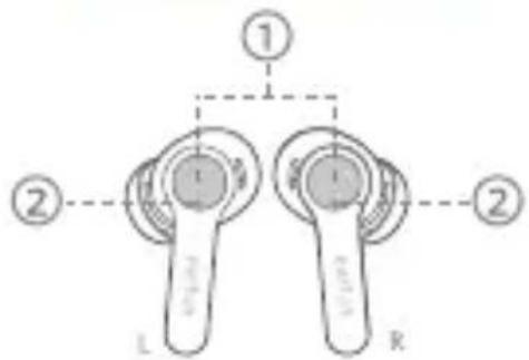 EarFun Air Pro 2 - Diagramme de Produits - 1