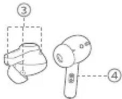 EarFun Air Pro 2 - Diagramme de Produits - 3