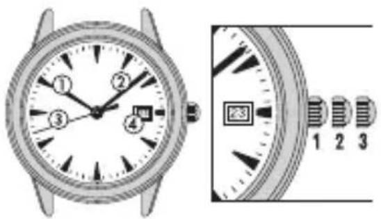 Balmain Classic R - Установка точного времени и остановка секундной стрелки - 1