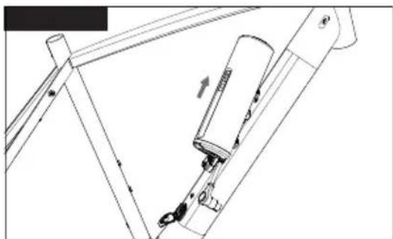 TREK Domane+ AL - Dépose de la batterie Range Extender - 4