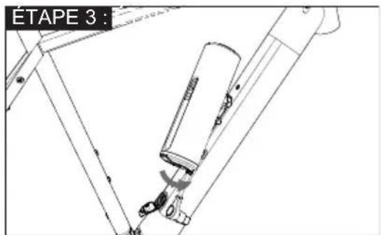 TREK Domane+ AL - Dépose de la batterie Range Extender - 3