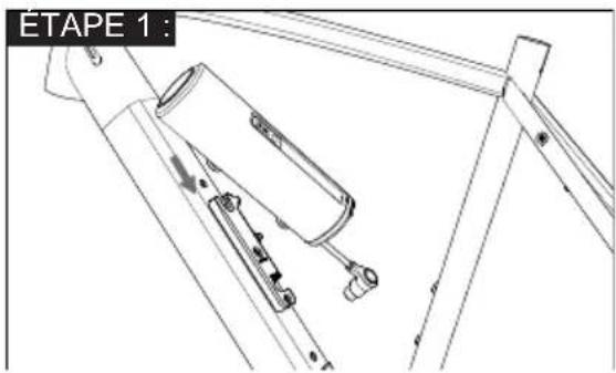 TREK Domane+ AL - Installation de la batterie Range Extender - 1