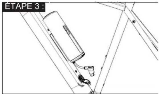 TREK Domane+ AL - Installation de la batterie Range Extender - 3