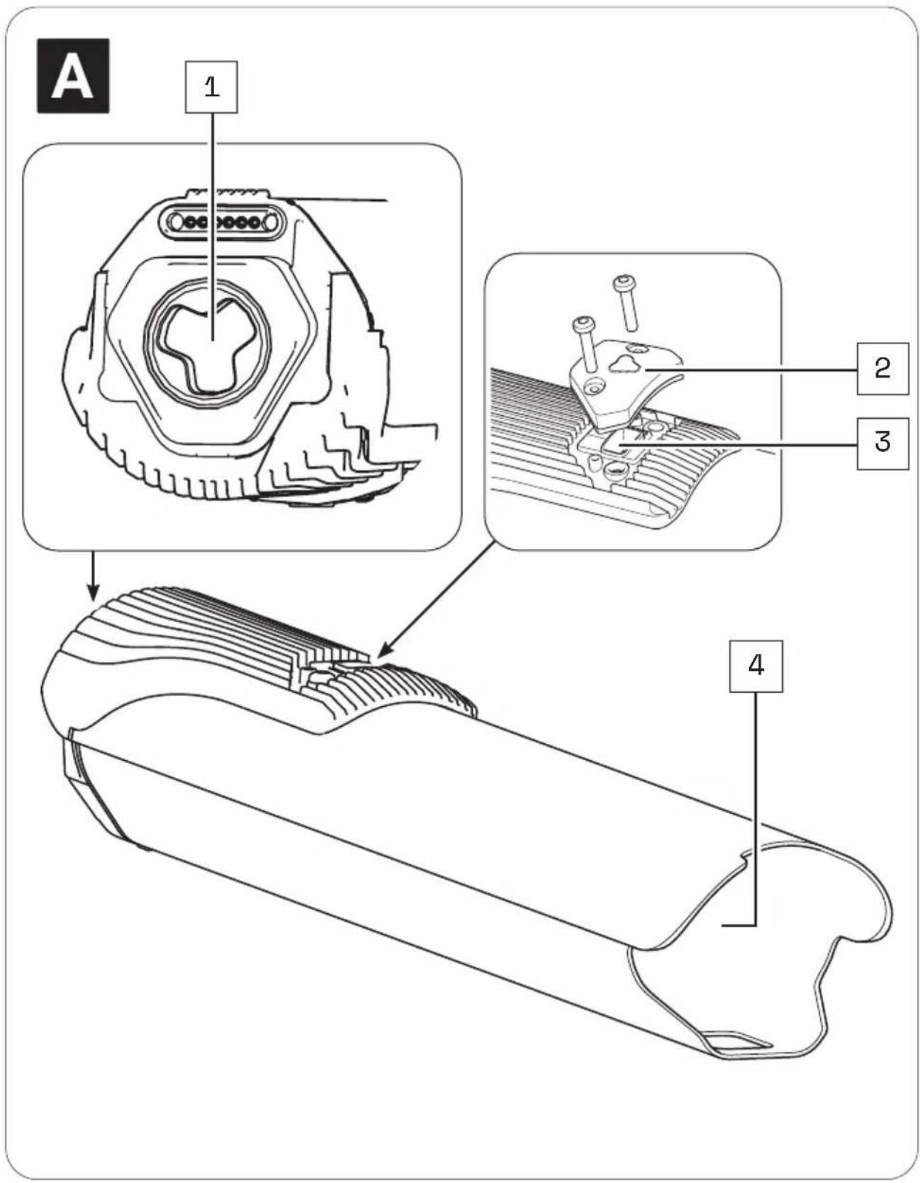 A 1 2 3 4