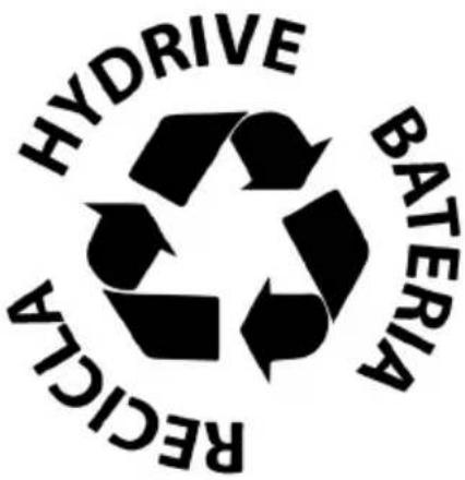 HYDRIVE BATERIA RECYLTA