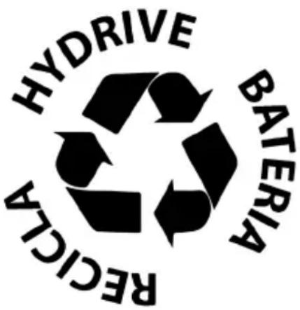 HYDRIVE BATERIA RECYLTA