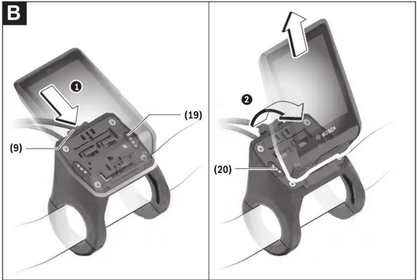 B ① (19) (9) ② BOSCH (20)
