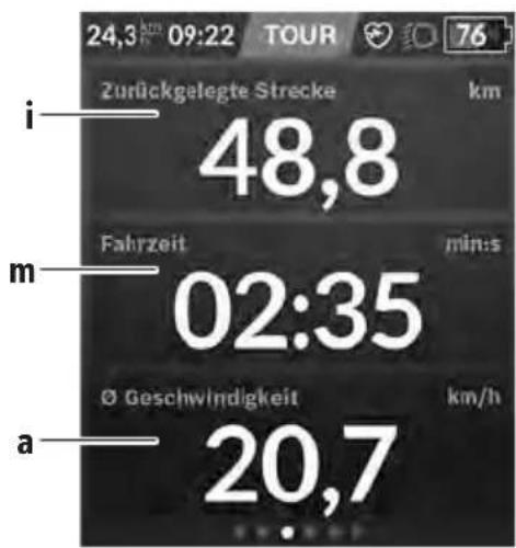 24,3 km 09:22 TOUR 76 Zurückgelegte Strecke km i 48,8 m 02:35 Ø Geschwindigkeit km/h a 20,7