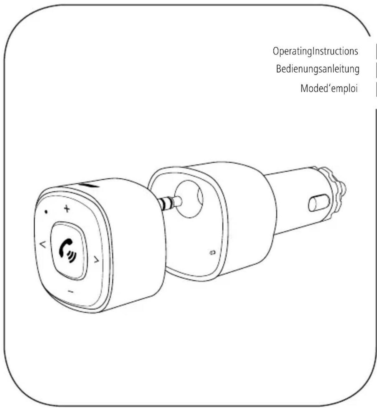 HAMA 00014159 - Bluetooth®-ReceiverfürKfz - 1