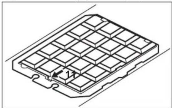 Lamona LAM2877 - Replacing the charcoal filter - optional - 2