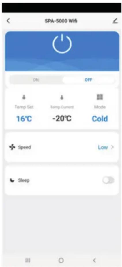 Mestic SPA-5000 - Connexion de l'appareil à l'application - 1
