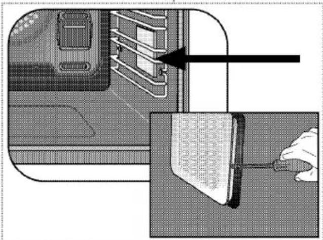 BEKO BBIE11300XFP - Si votre four est équipé d'une lampe carrée, - 1