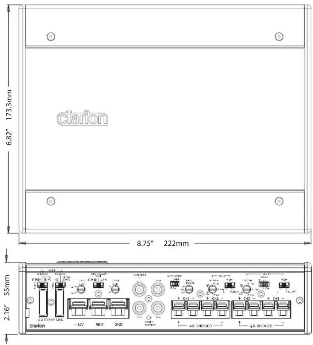 CLARION XC6640 - Caractéristiques - 1