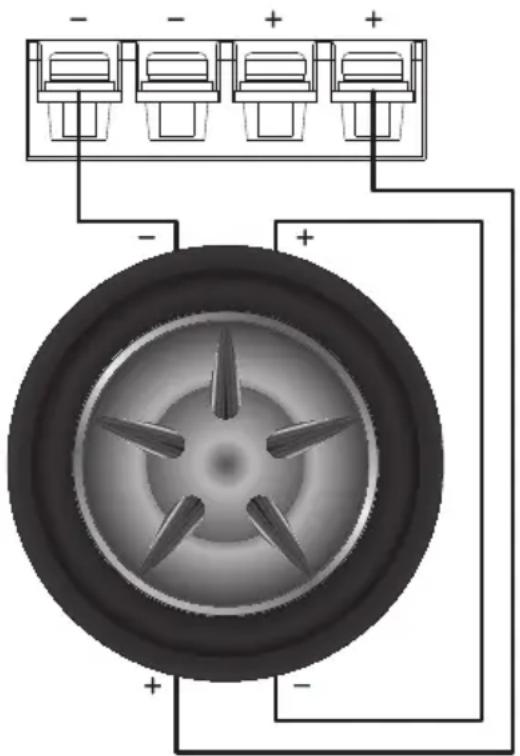 CLARION XC6140 - Ohm Mono - Un Subwoofers Bobine Double 4 Ohm - 1