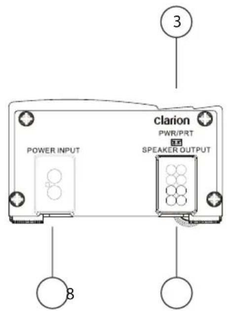 CLARION XC1440 - XC1140 CONNEXIONS ET CONTRÔLES - 2
