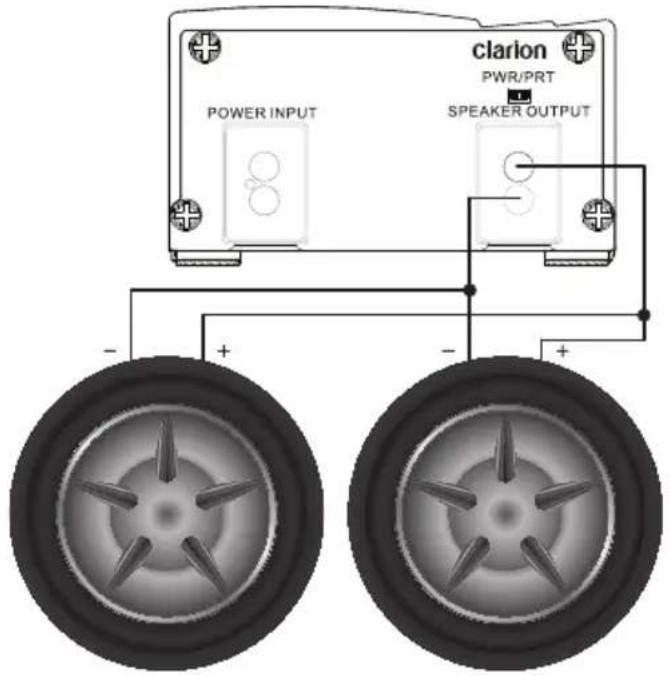 CLARION XC1440 - Connexion des Haut-Parleurs - 3