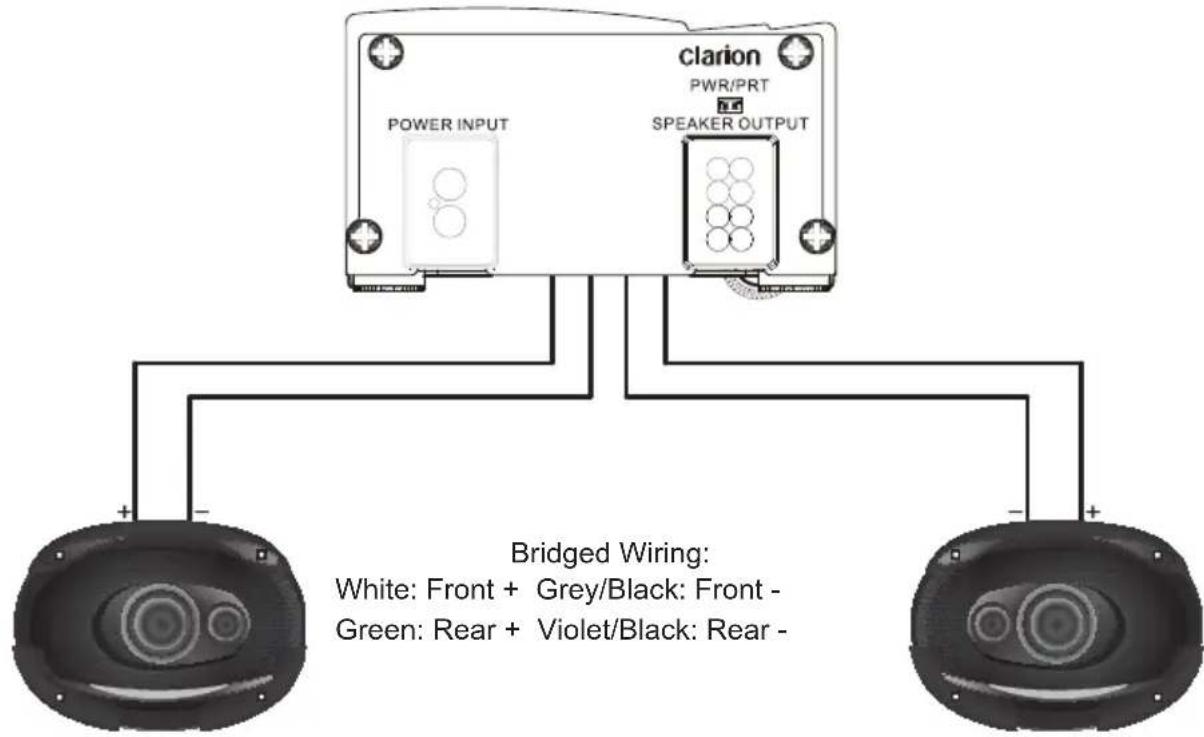 CLARION XC1440 - Ohms Bridged - 1
