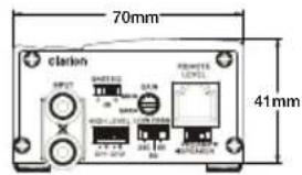 CLARION XC1440 - Installation - 3