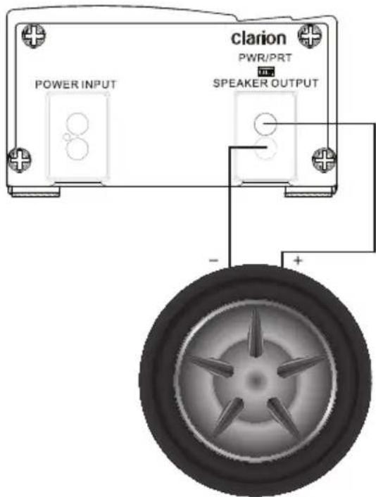 CLARION XC1440 - One 2 Ohm Coil Subwoofer - 1