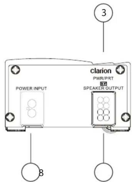 CLARION XC1140 - XC1140 CONNEXIONS ET CONTRÔLES - 2