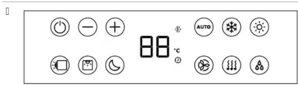 DOMETIC FreshJet FJX4 1700 - XTO Kontrollpanel - 2