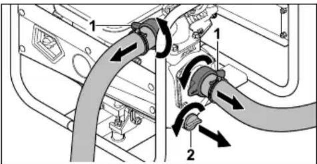 STIHL WP 300 - Setelah bekerja - 1